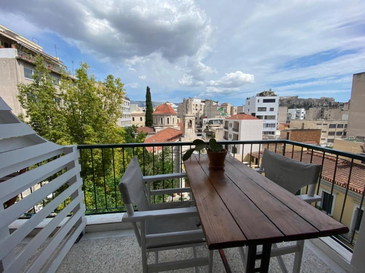 Mosaics Aprtm In Monastiraki With Acropolis View Apartman Athén Kültér fotó